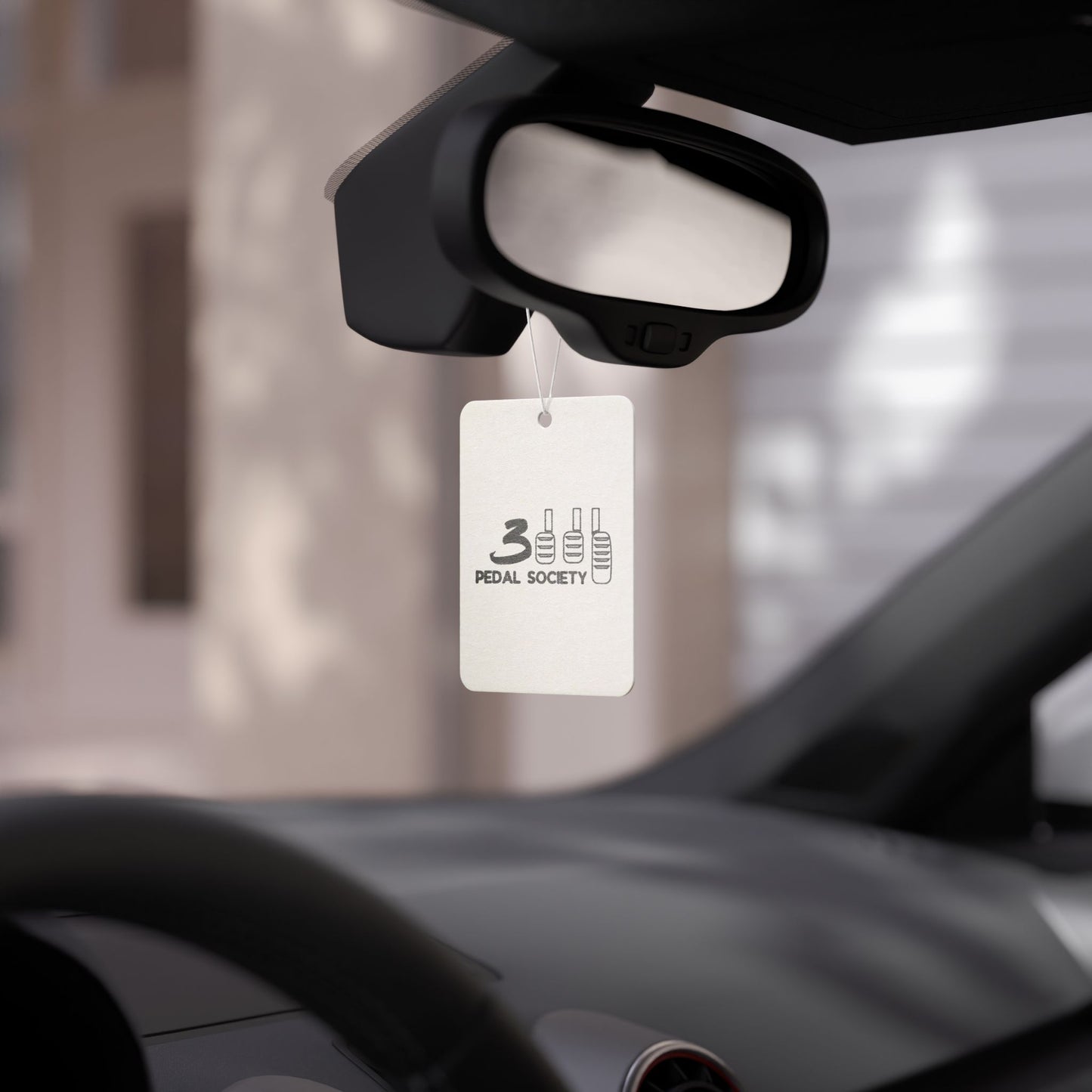 3 Pedal Society Car Air Freshener