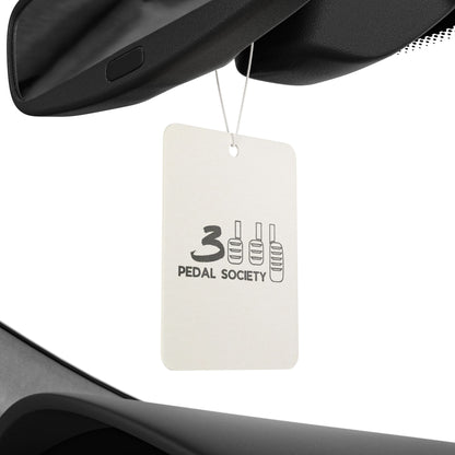 3 Pedal Society Car Air Freshener