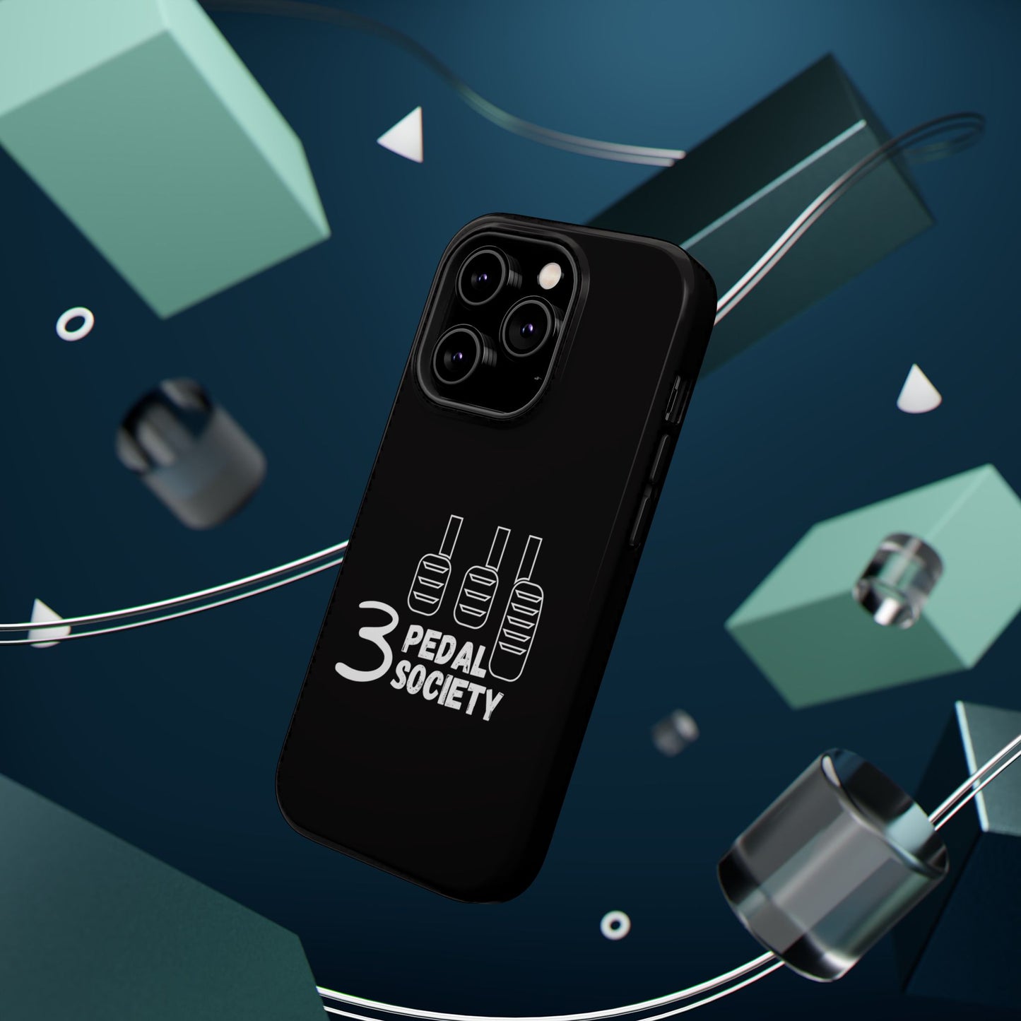 3 Pedal Society Magnetic Impact-Resistant Case