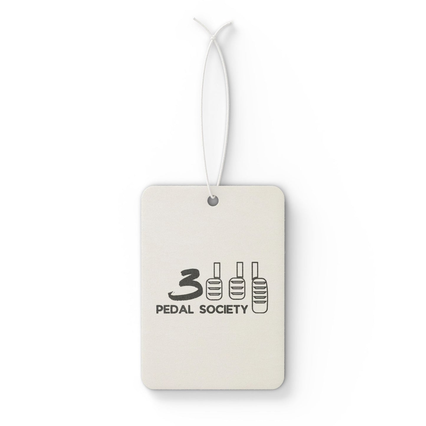3 Pedal Society Car Air Freshener
