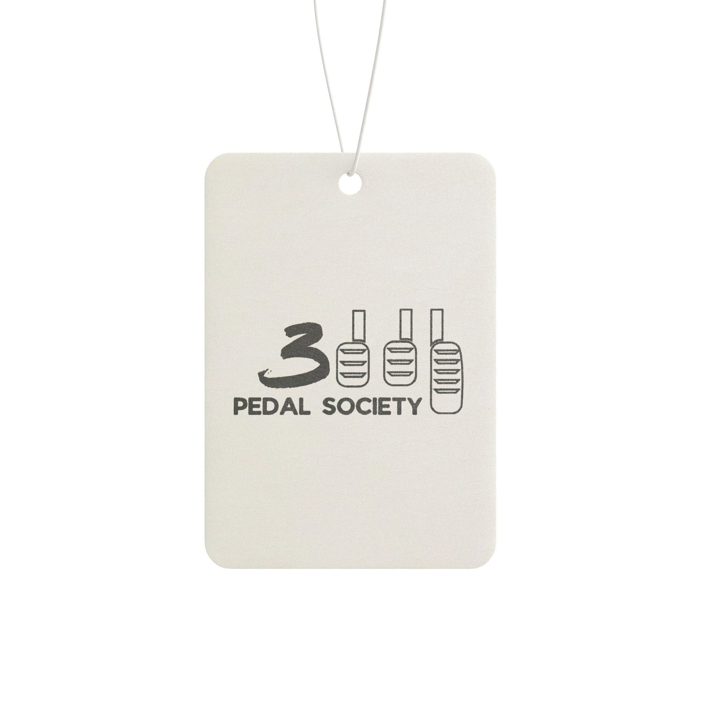 3 Pedal Society Car Air Freshener
