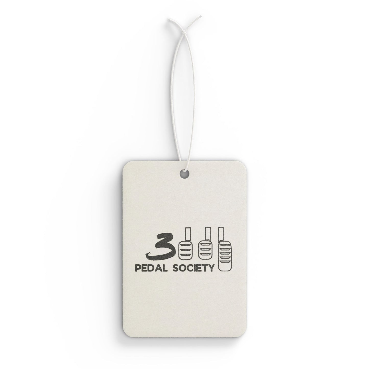3 Pedal Society Car Air Freshener